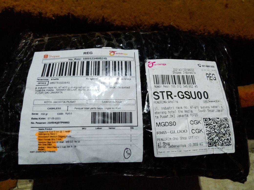 Dextone Glue Gun 60 Watt - Wd-g2 - For 11 Mm Glue Stick