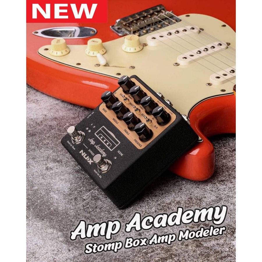 Nux NGS-6 NGS 6 Amp Academy Amp Modeler Effect Gitar
