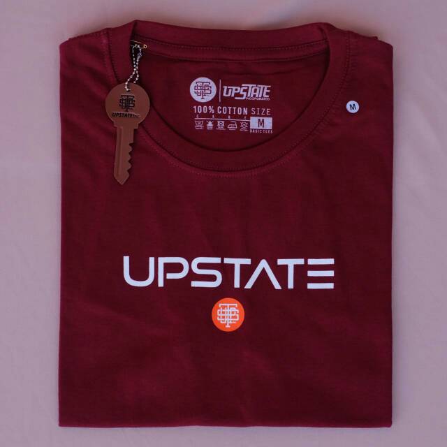 Kaos pria brand upstate original kaos distro original