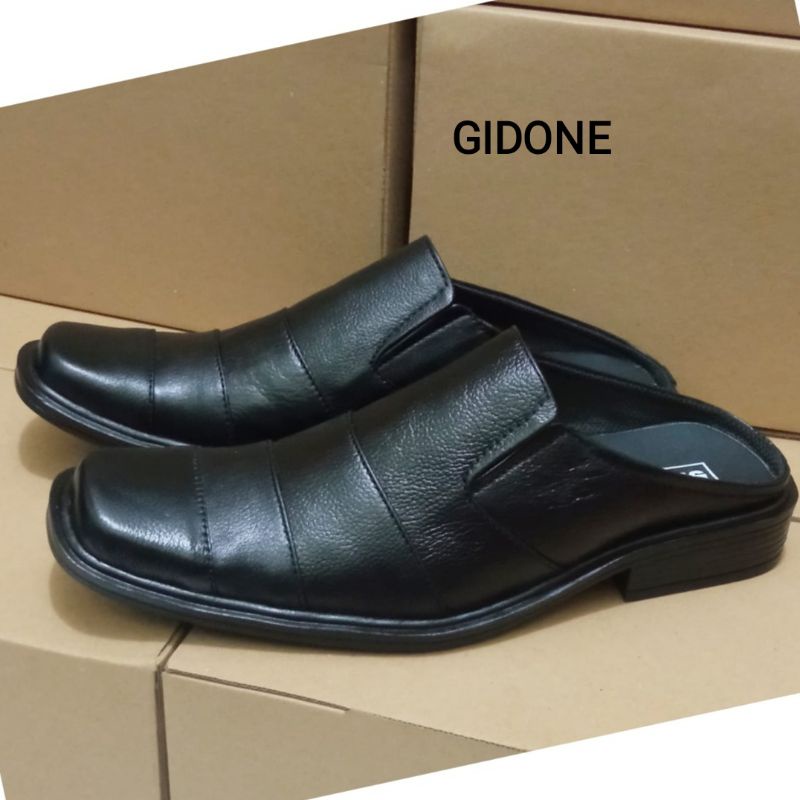 selop bustong pria sepatu sandal pria