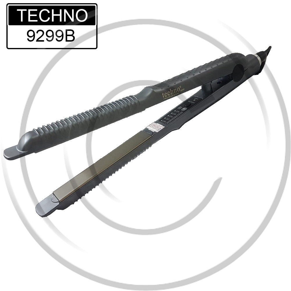 TECHNO / Techno-9299B / Catokan Rambut 2in1 Lurus &amp; Curly