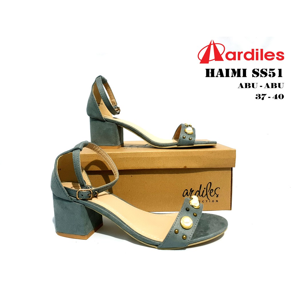 SANDAL HAK TAHU 4 5CM ARDILES SANDAL WEDGES SANDAL HAK FASHION WANITA SANDAL ARDILES HAIMI SS51 SANDAL PESTA