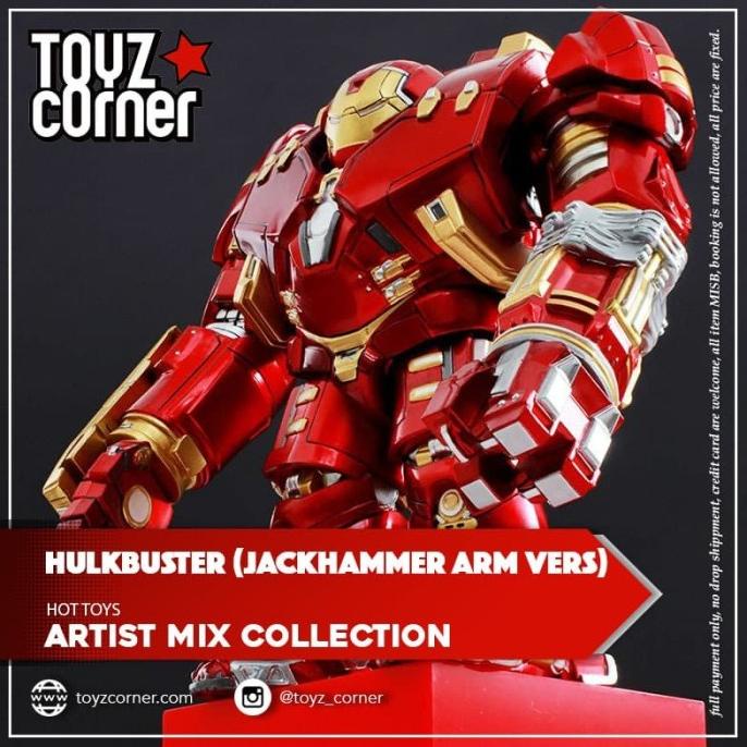 [Hot Toys] Artist Mix Collection (Amc) 016 - Hulkbuster (Jackhammer) Termurah