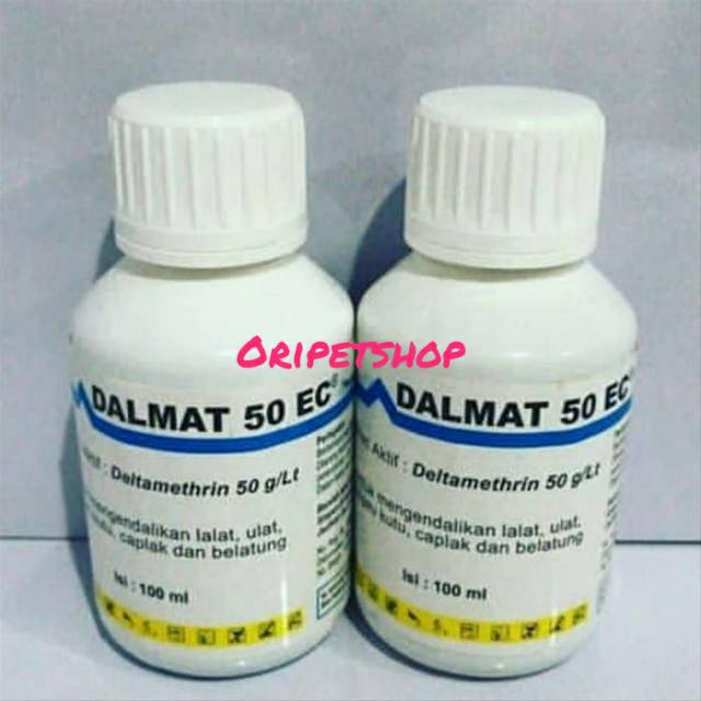 DALMAT 50EC 100ml obat kutu kucing anjing deltamethrin