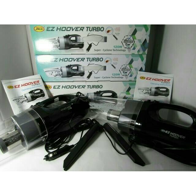 JACO Vacuum Ez Hoover Turbo Car ASLI ORIGINAL / Vacum Cleaner Mobil Penyedot Debu