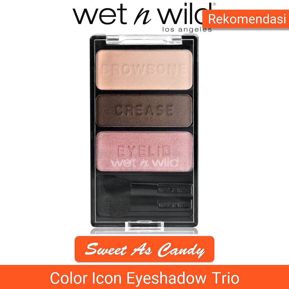 Wet n Wild Color Icon Eyeshadow Trio Sweet As Candy