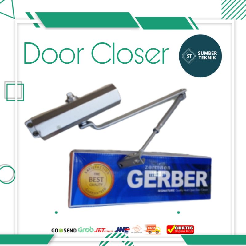 Door Closer Pintu Kaca Rumah Original GERBER