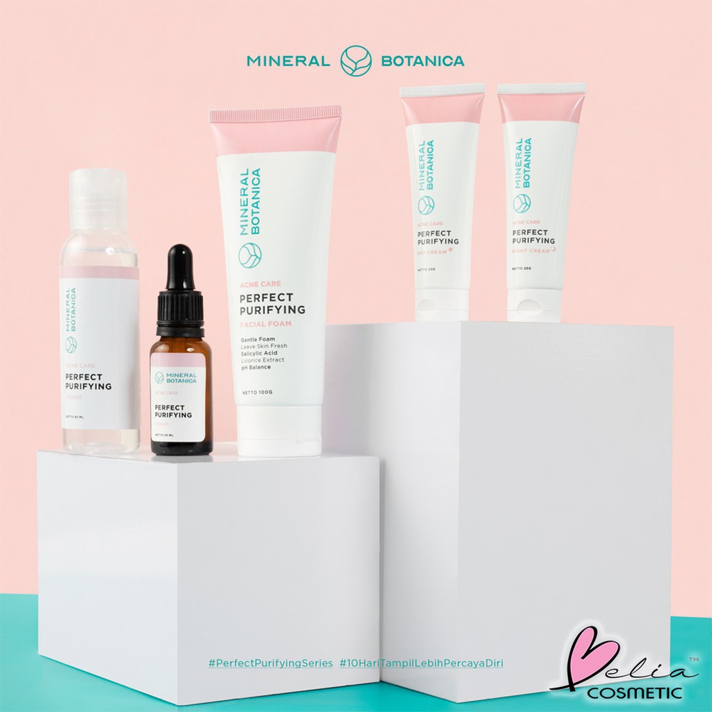 ❤ BELIA ❤ MINERAL BOTANICA First Defense Series Set | Perfect Purifying Bundling Bundle BPOM