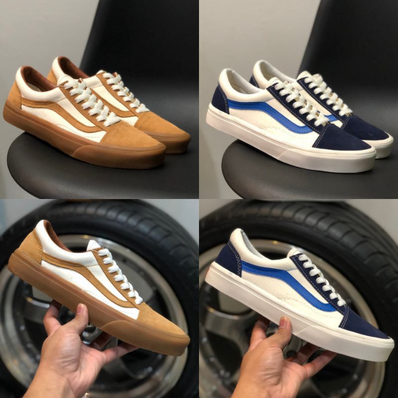 sepatu klasik pria casual vans old skool size 37-43