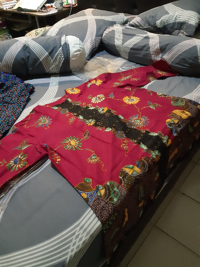 Tunik Batik Ld 120 Ld 130 Ld 140 Big Size Batik Jumbo