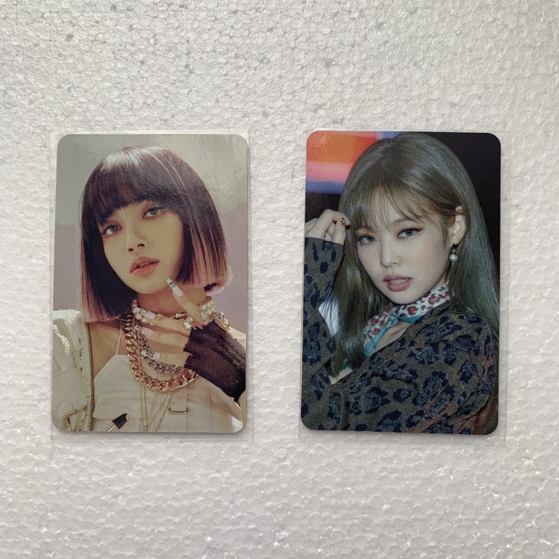 Blackpink Photocard The Album 4+1 Pc Jennie Lovesick Girls lsg Lisa Ice Cream ic