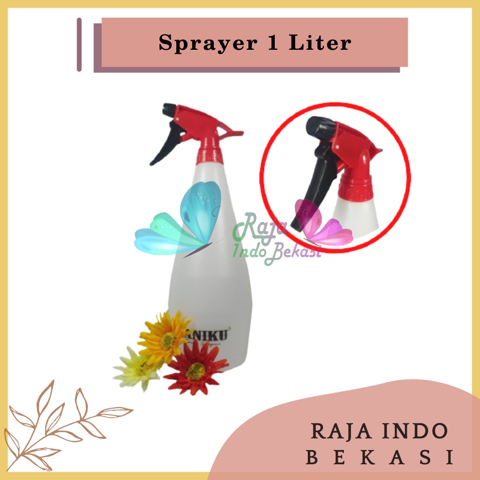 Sprayer Taniku 1 Liter Sprayer Semprotan Air Disinfektan Tanaman Burung Sprayer Semprotan Serbaguna Elektrik Manual Swan Gun