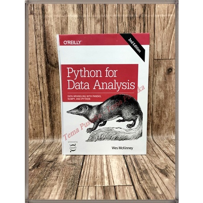 Jual Python For Data Analysis: Data Wrangling With Pandas, NumPy, And ...