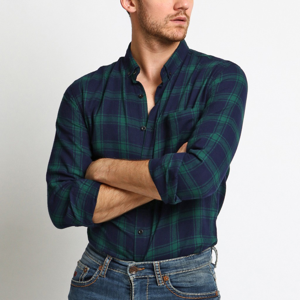 

VENGOZ Kemeja Flanel Pria - Abel Flannel Shirt