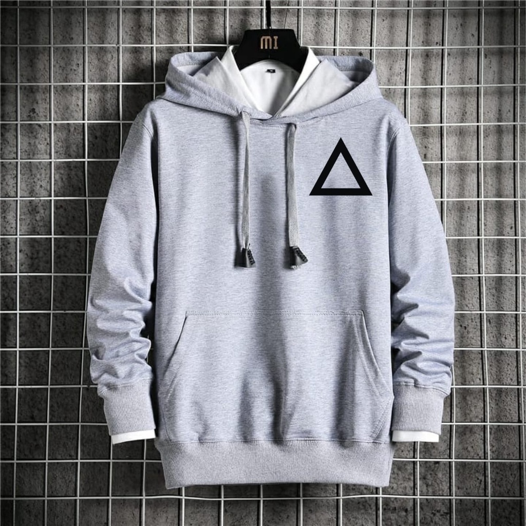 bisa COD / POLILE - SQUIDGAME TRINGLE / netflix / korea / new hot list / game / tringle / square / circle / hoodie pria / terbaru