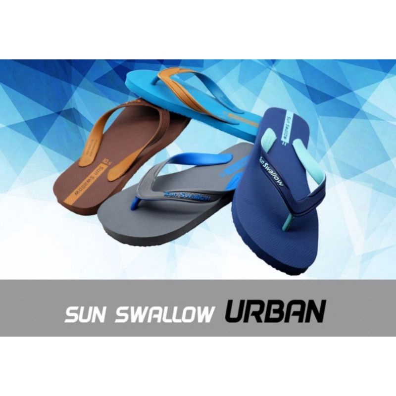 Sandal Sun swallow Urban Full karet tebal Dan awet