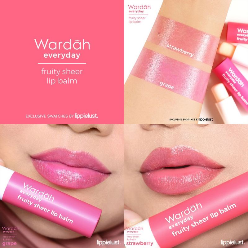 WARDAH Everyday Fruity Sheer Lip Balm 4gr