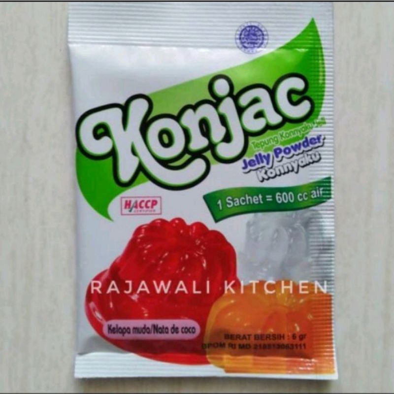 Jelly konjac kelapa muda nata de coco nutrijellagar agar