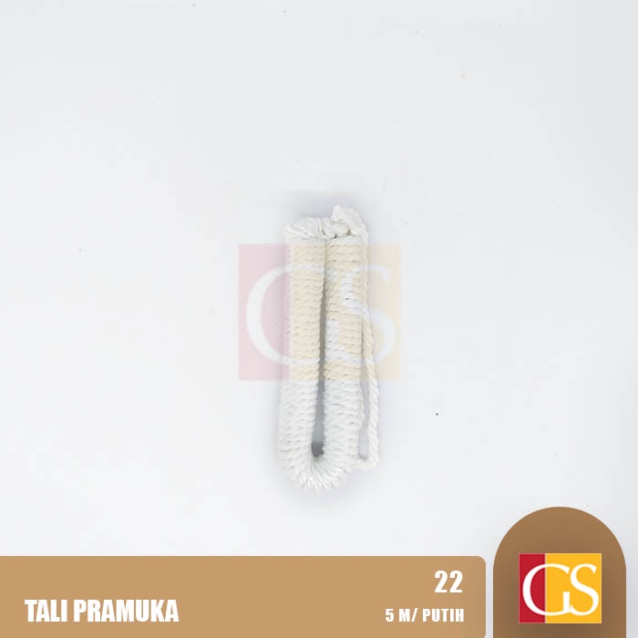 

Tali Tambang / Tali Koor / Tali Pramuka 5 meter Putih