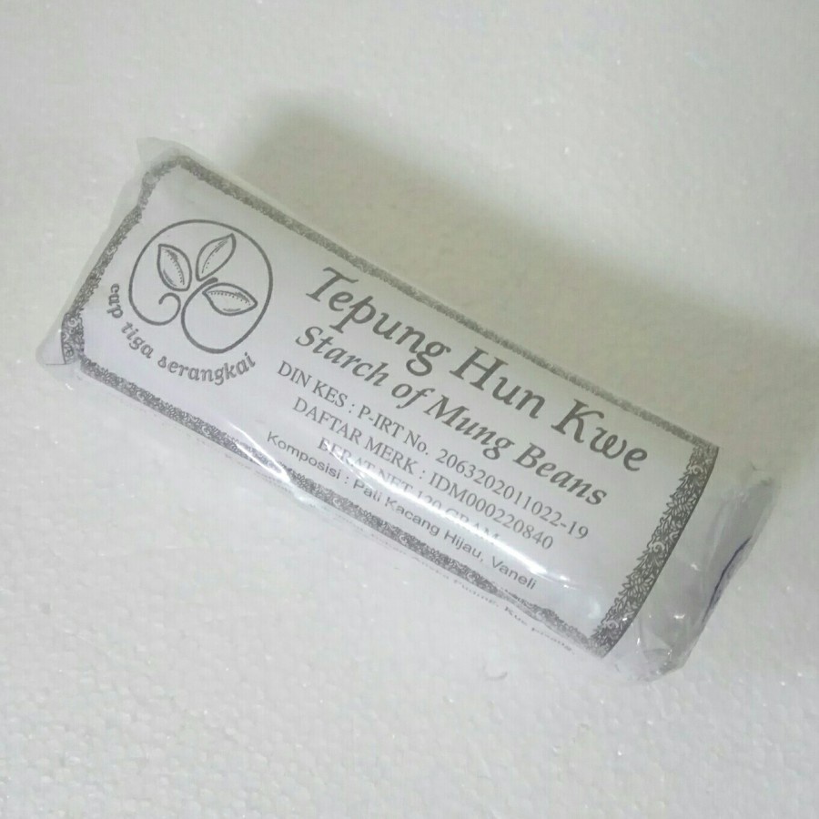 

Tepung Hun Kwe Hunkwe Cap Tiga Serangkai 120gr