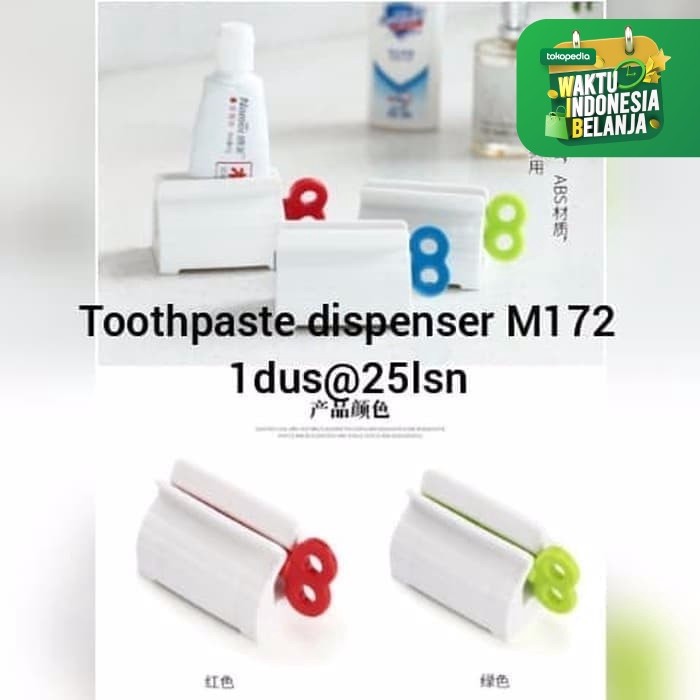 Dispenser Odol Jepit Putar Penjepit Odol