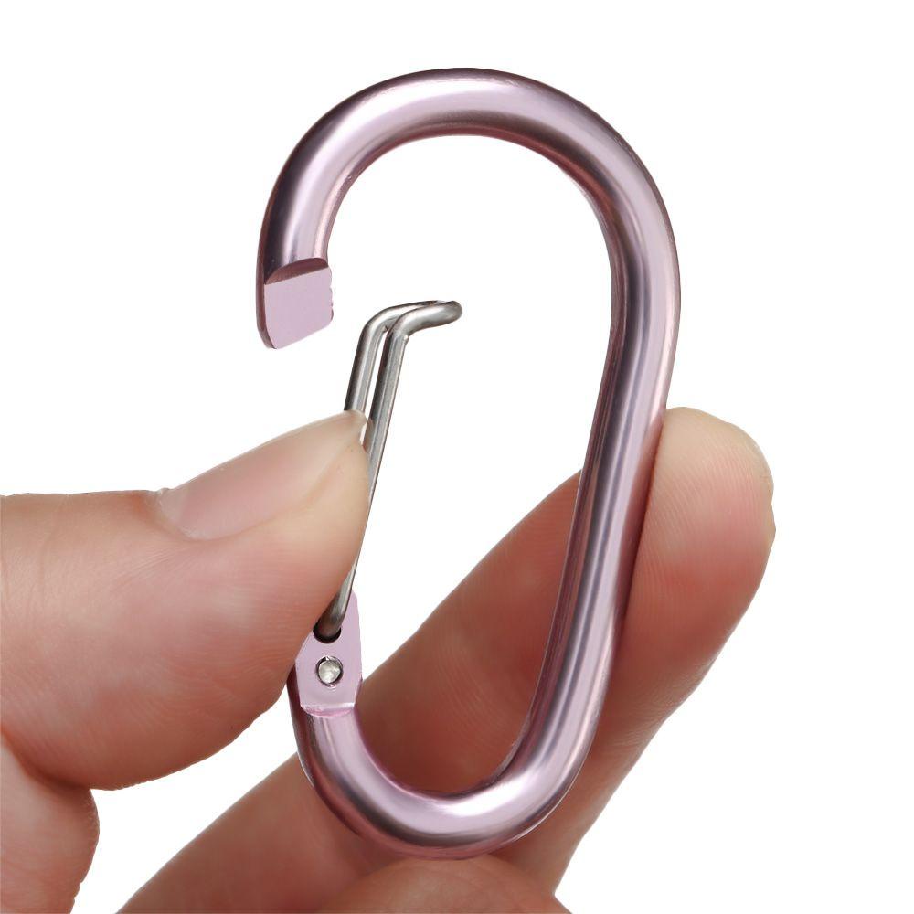 Suyo Tombol Panjat Kualitas Tinggi Peralatan Multicolor Aluminium Alloy Carabiner