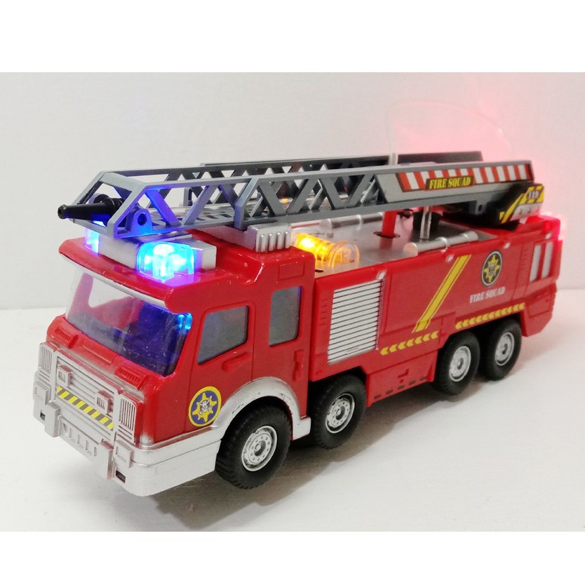 Mainan Anak Edukasi - Mobil Pemadam Kebakaran ( Fire Squad Firemen Truck ) - KECIL