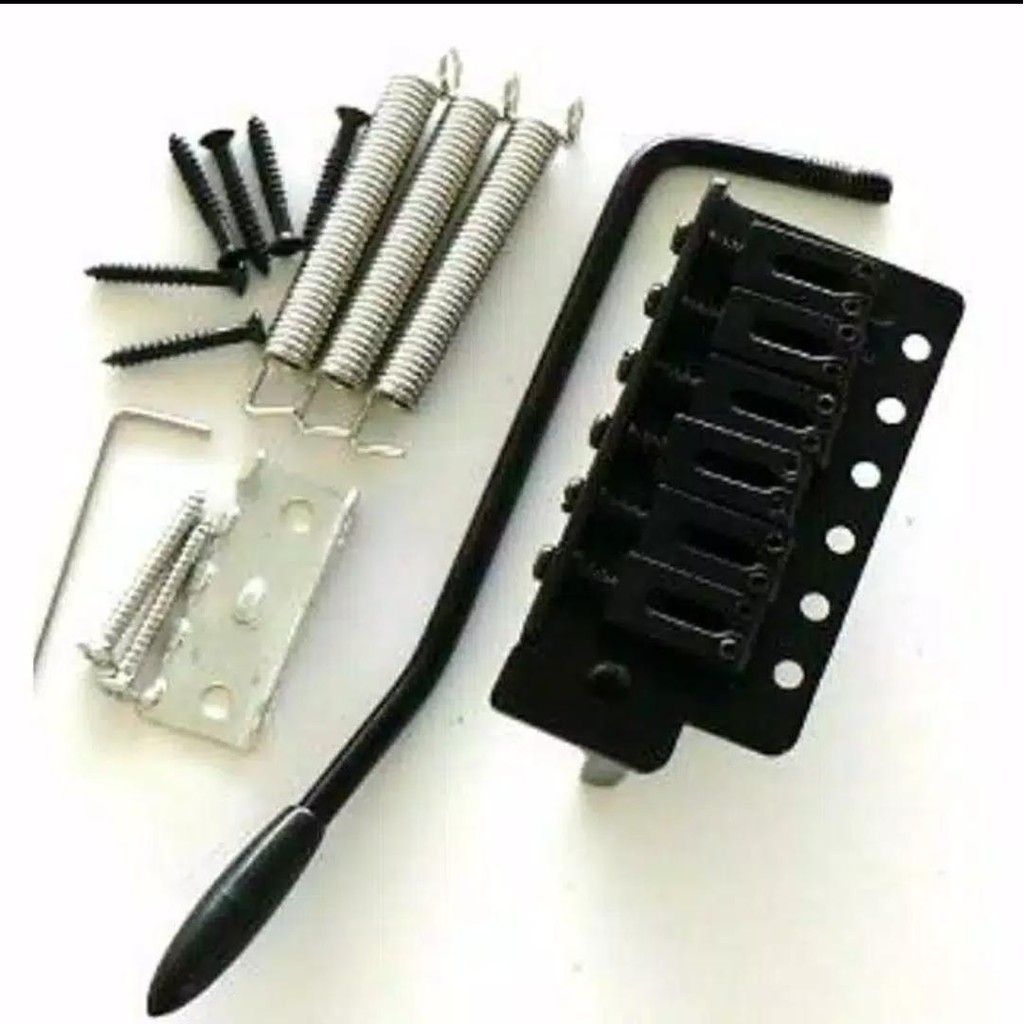 Bridge Tremolo Gitar Basic on Fender Semi Updown Hitam