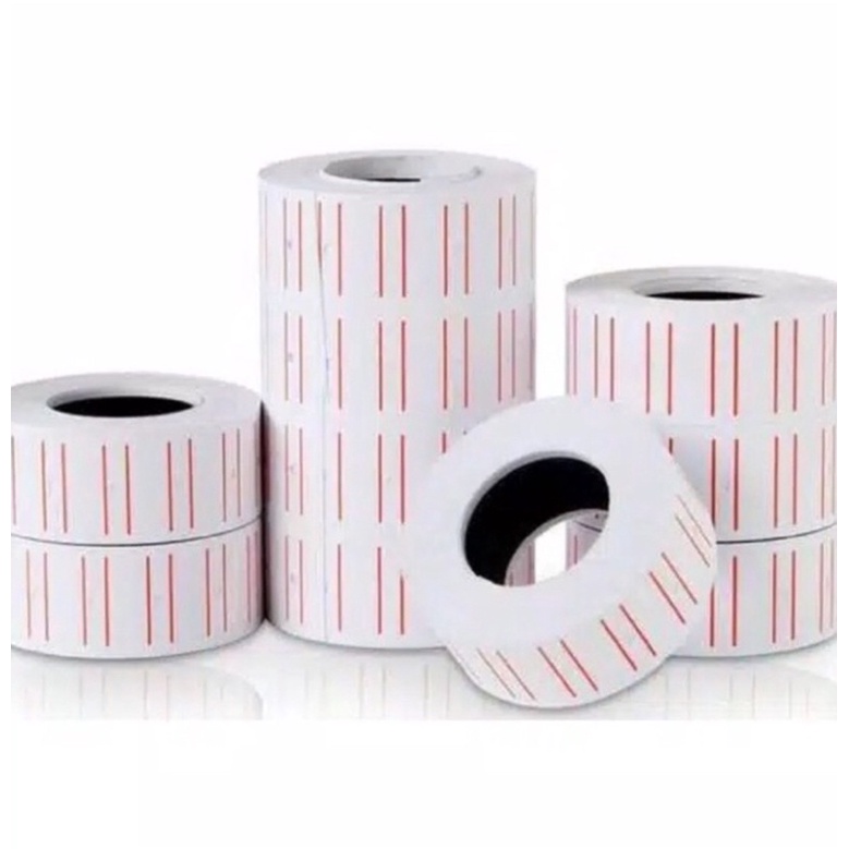 

KERTAS STICKER LABEL HARGA 1 BARIS LINE ISI REFILL PRICE LABEL MX5500