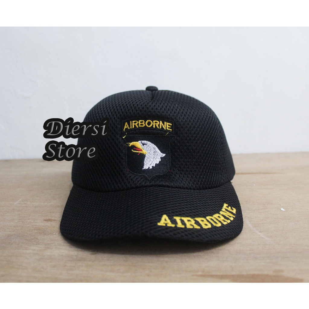 DIERSI STORE TOPI DOUBLE MESH BORDIR AIRBORNE