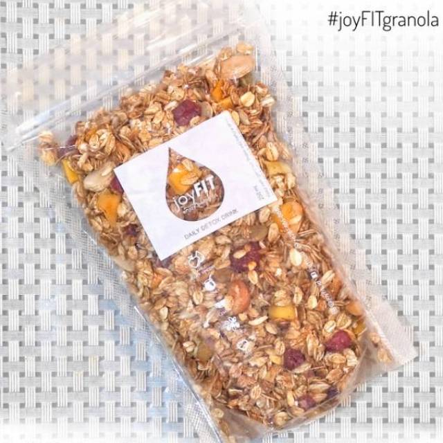 

#joyFITgranola 250 gr Granola madu Cranberry, Mango, Almond, Cashew, Sunflower seeds, Pumpkin seeds