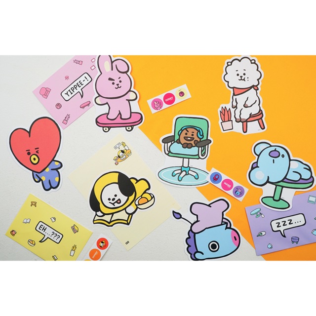 

BT21 Letter Set