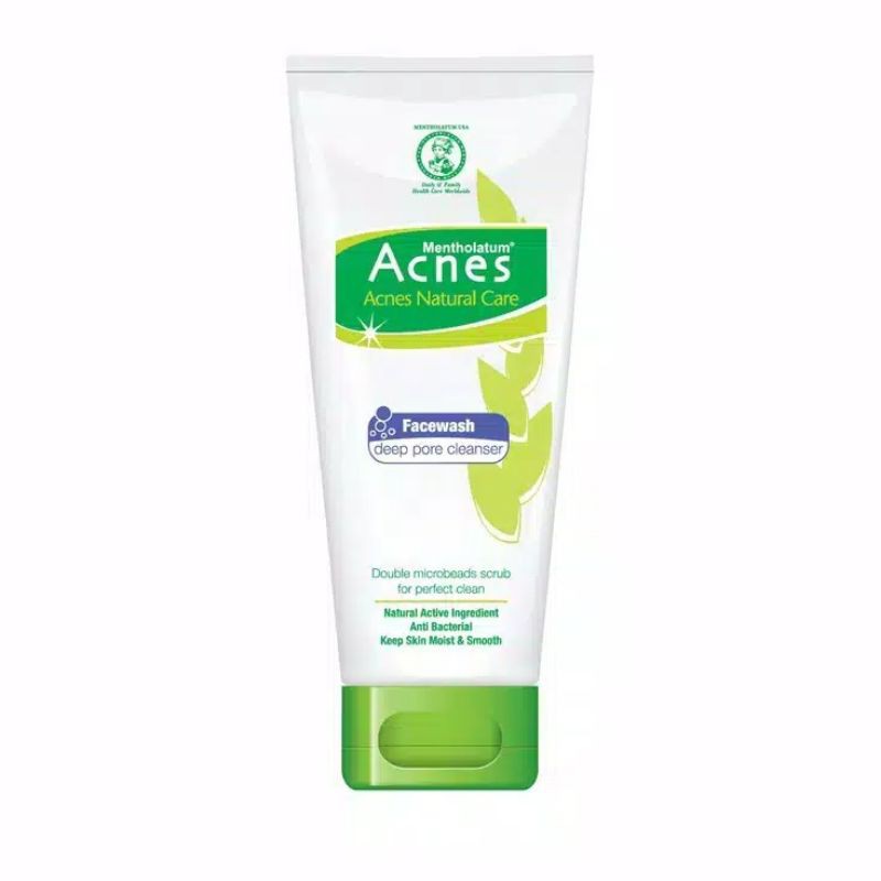 Acnes Natural Care Face Wash 100ml