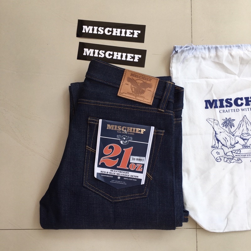 mischief denim IL ST 001 21oz not iron heart the flat head momotaro oldblue wingman samurai jeans nb