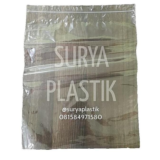 TERMUR@H Plastik Klip 20x30 (500gr) Plastik Snack PP Klip Putih Tebal