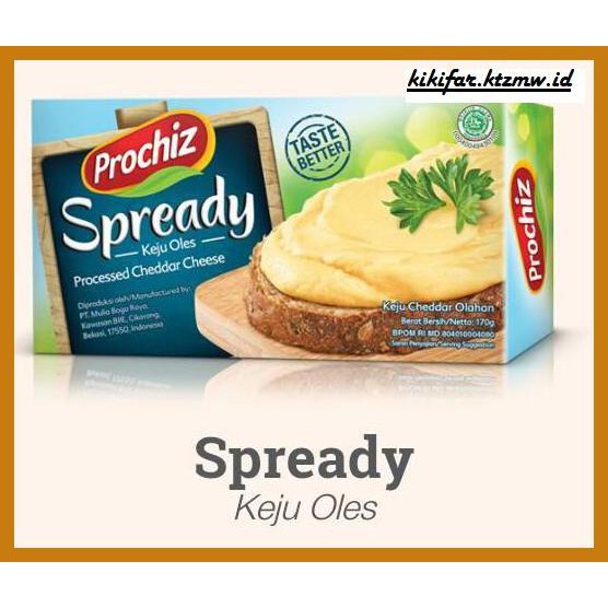 

Ujekujek- Keju Prochiz Spready 170Gr -Original.