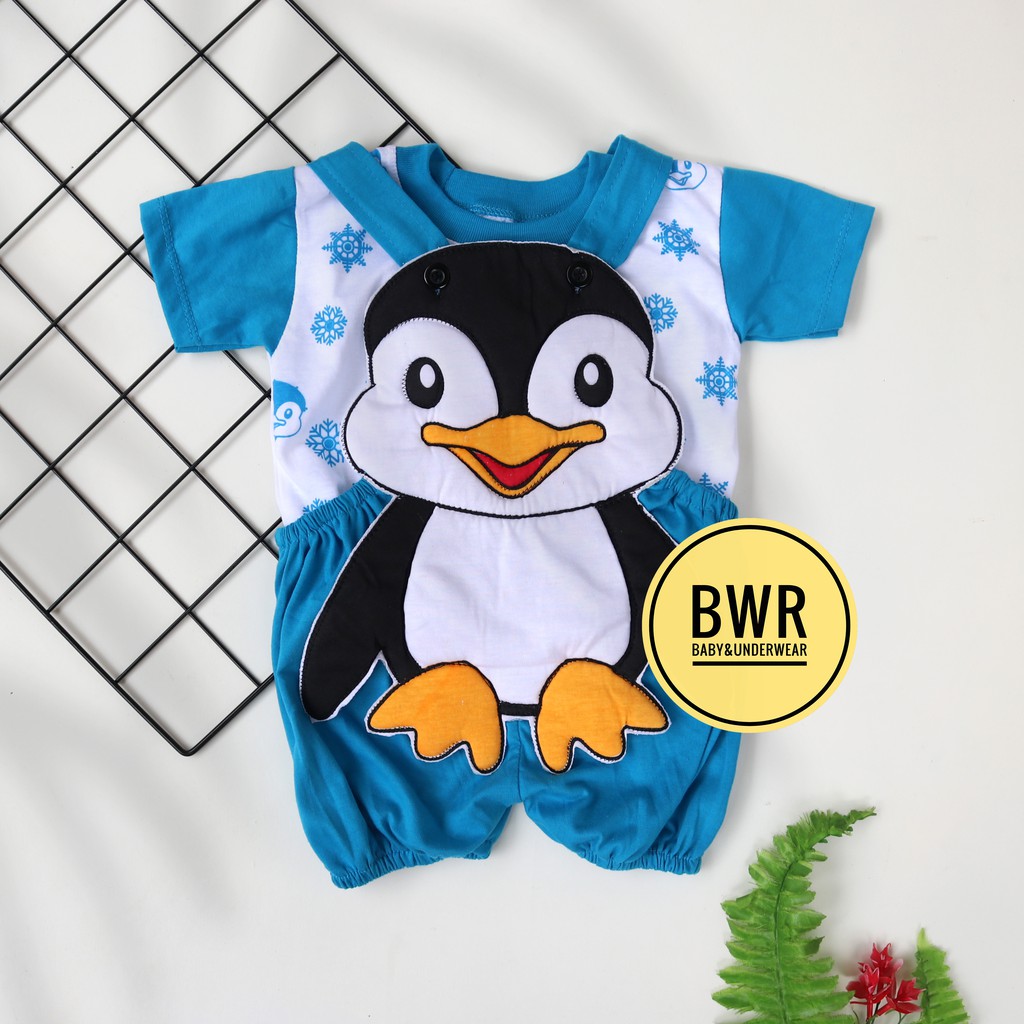 Ecer Pilih Warna Setelan Kodok Boneka Anak | Motif Lucu Usia 1-2 Tahun Setelan Anak Pendek - Bwr IX