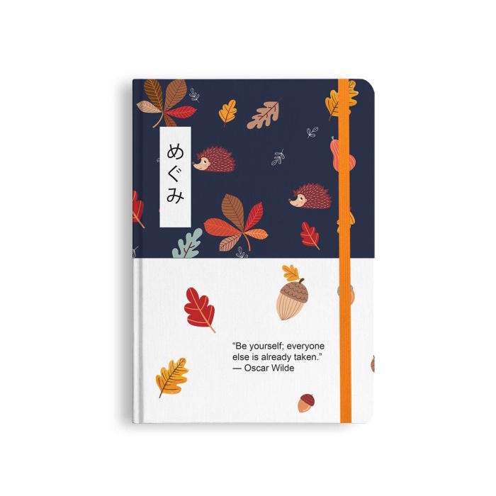 

(BISA COD) Basic Notebook Custom #MEGUMI - Custom Notebook - Planner - Journal - Polos