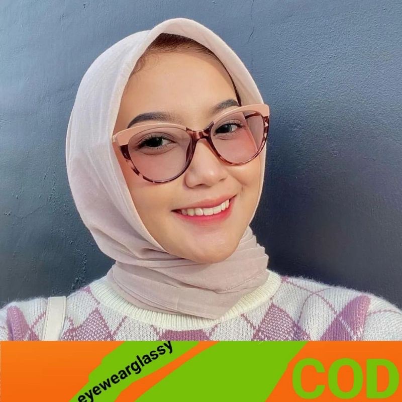 termurah -kacamata 5018 fashion wanita  bisa cod