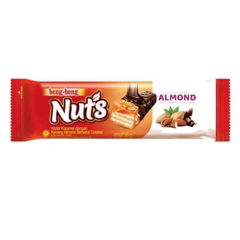 

Beng beng nuts chocolate almond 35 g