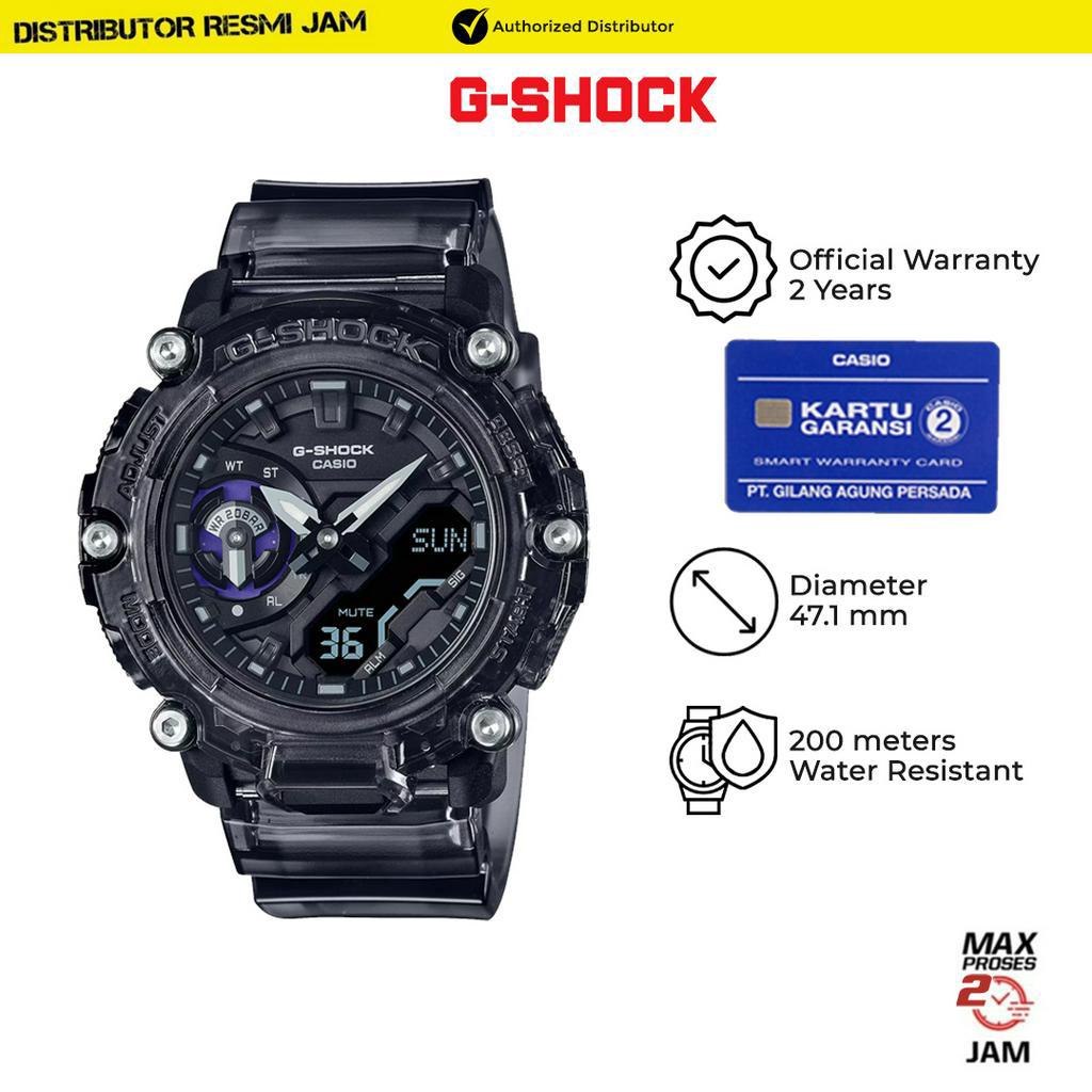 GShock GA-2200SKL-8ADR GA-2200 GA2200SK GA2200 Garansi Resmi 2 Tahun