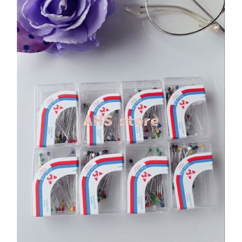 JARUM PENTUL KECIL JARUM PENTUL MINI JARUM PENTUL KOTAK KECIL JARUM HIJAB