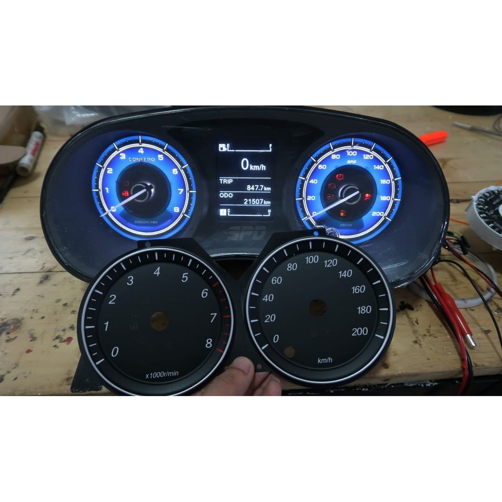 panel spd speedometer wuling confero