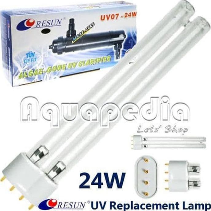 Resun Lampu Uv Cadangan 24W Uv Replacement Lamp Juara