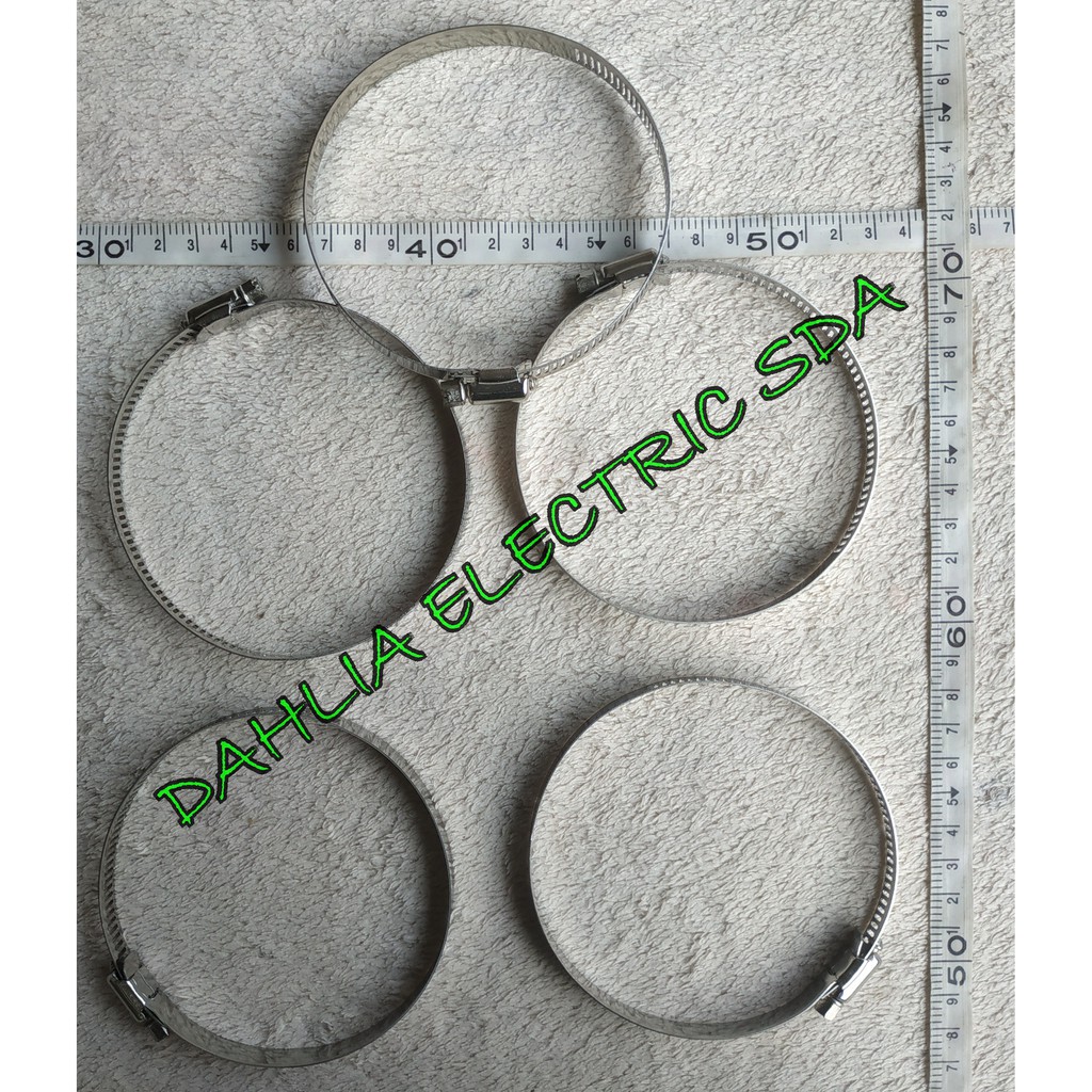 KLEM SELANG/PIPA 4INCH STAINLEES