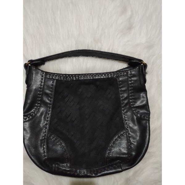 Nine west leather shoulder bag preloved