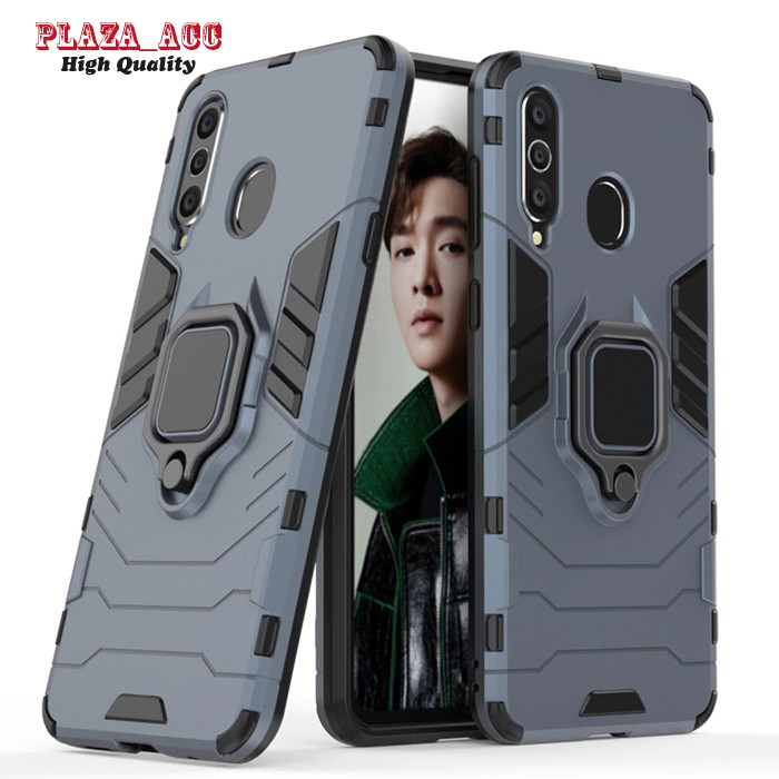 Case Samsung A20S - Casing Samsung A20S Case Ring Premium Holder