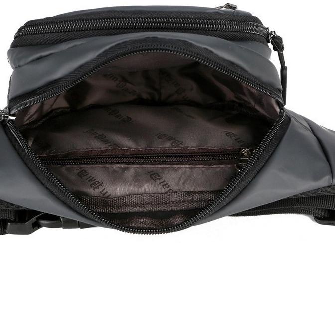 Tas Selempang Waist Bag Pinggang Pria Laki Cowo Cowok Impor Anti Air Mirip Jinpaidi Hongyunda - 601