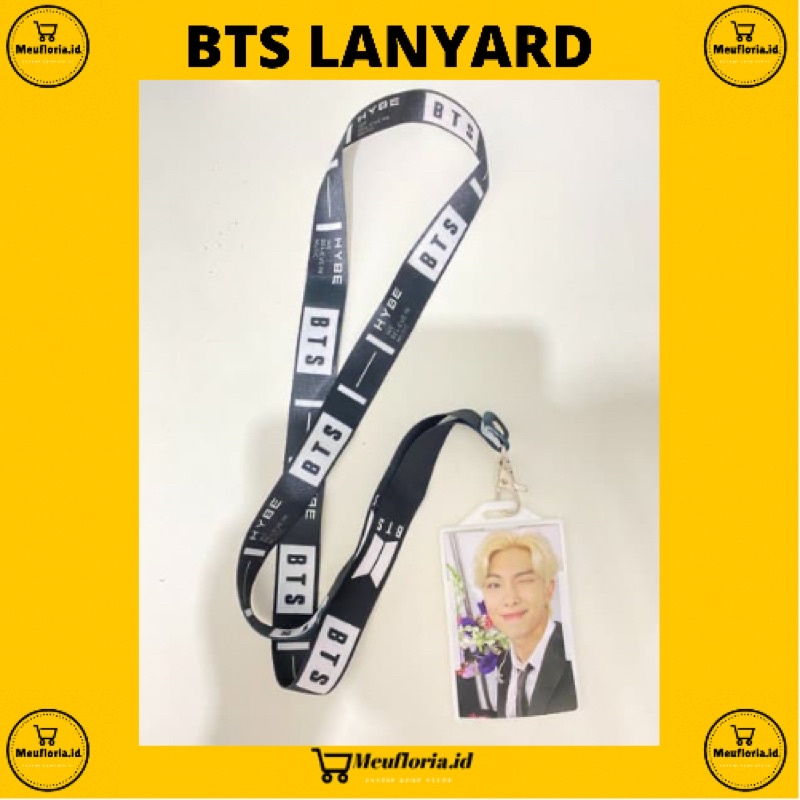 BTS LANYARD HYBE CREW LANYARD BTS STAFF ID CARD