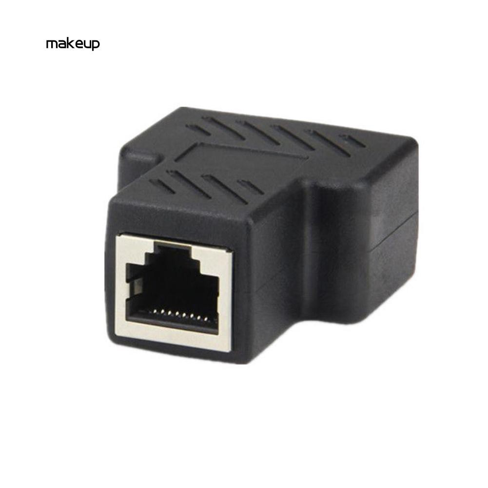 Mkp1 Celana Panjang Model Lurus Untuk Wanita❤Adapter Konektor Splitter Jaringan Lan Ethernet 1 Ke 2 Untuk RJ45